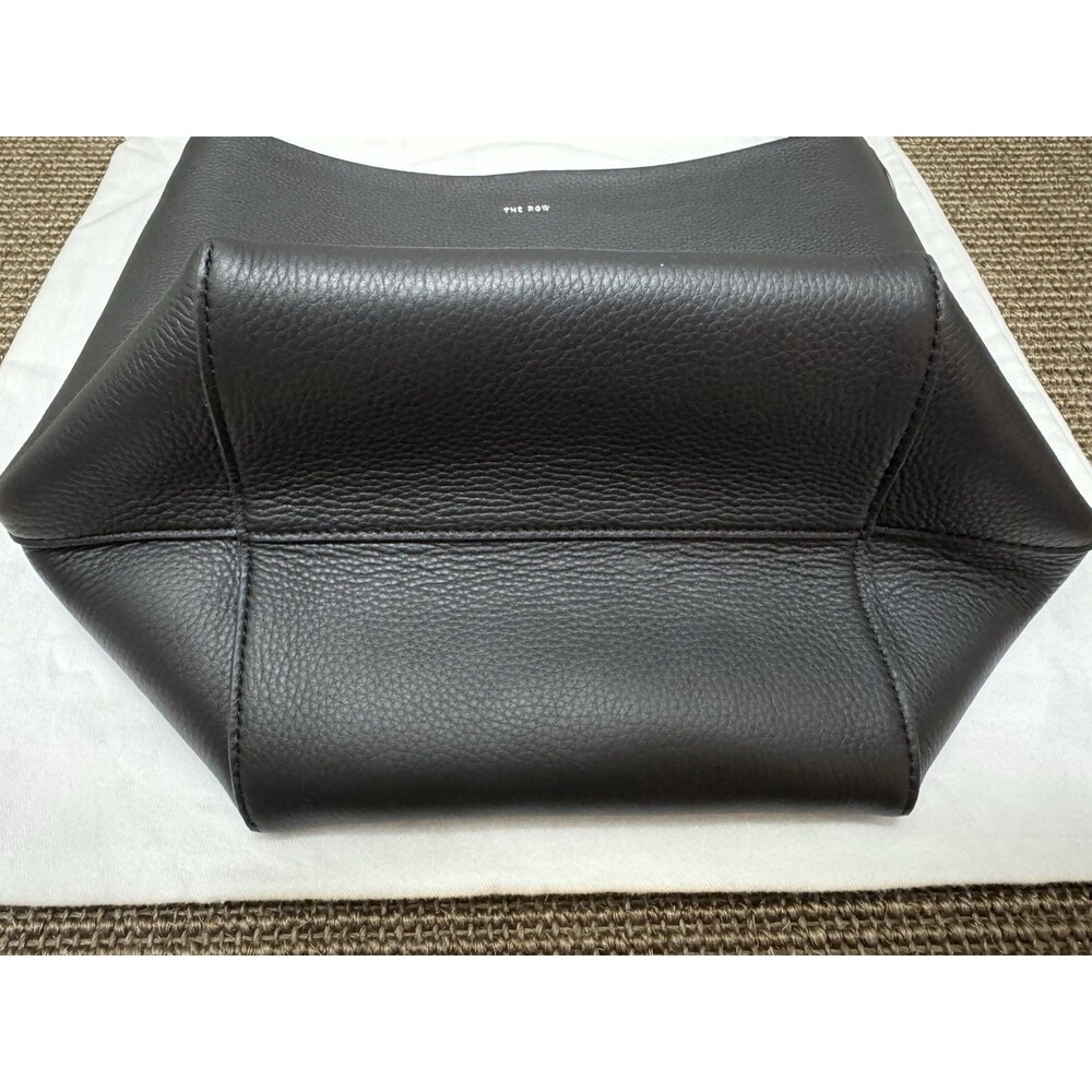 The Row N/S Park Tote Leather Medium Black - Picture 4 of 10